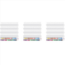 240 stuks Sublimatie Blanks Sleutelhangerset Warmteoverdracht Sleutelhanger