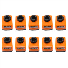 Torno de máquina com furo de 20 mm, indicador de posição digital laranja