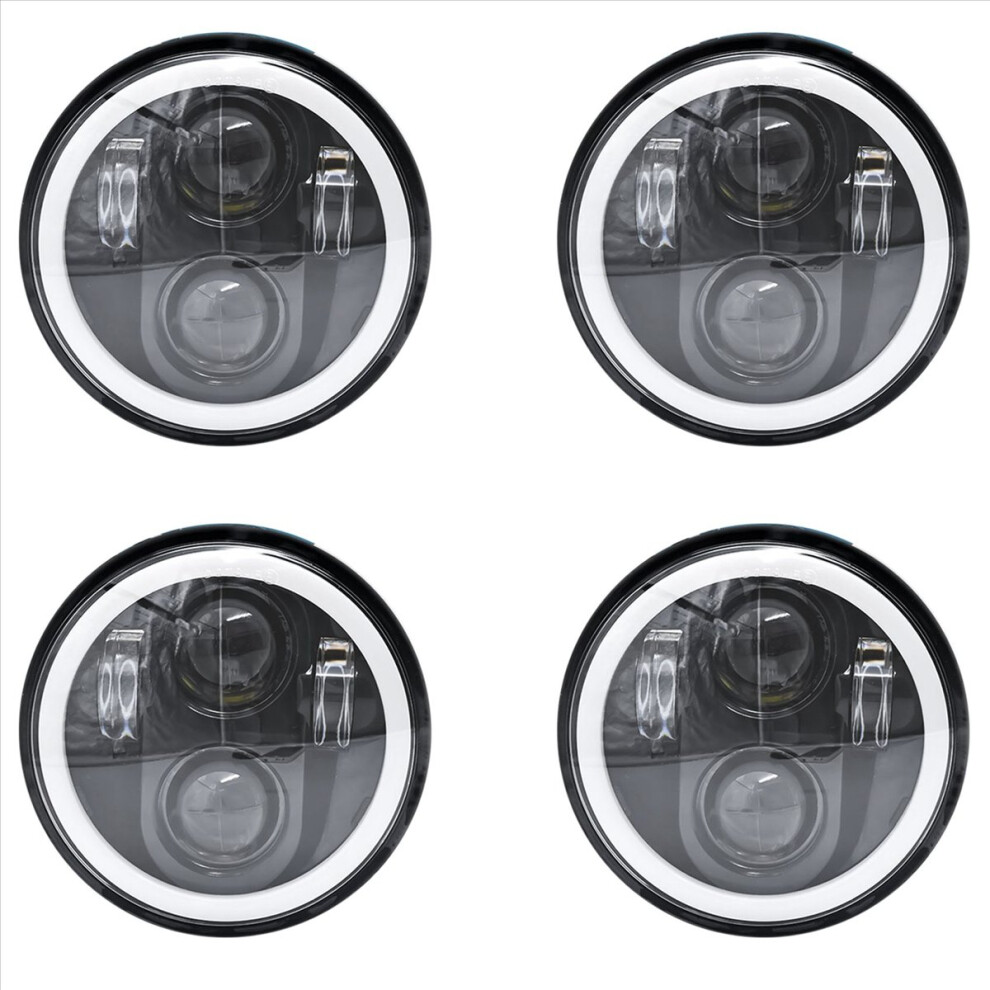 5.75 Led Headlight, With Drl For Iron 883 White 4853004644598