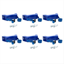 Cylinder Mounted Gas Bracket for Motorhome RV Caravan,Blue