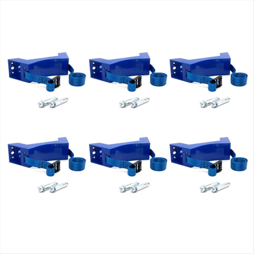 Cylinder Mounted Gas Bracket for Motorhome RV Caravan,Blue