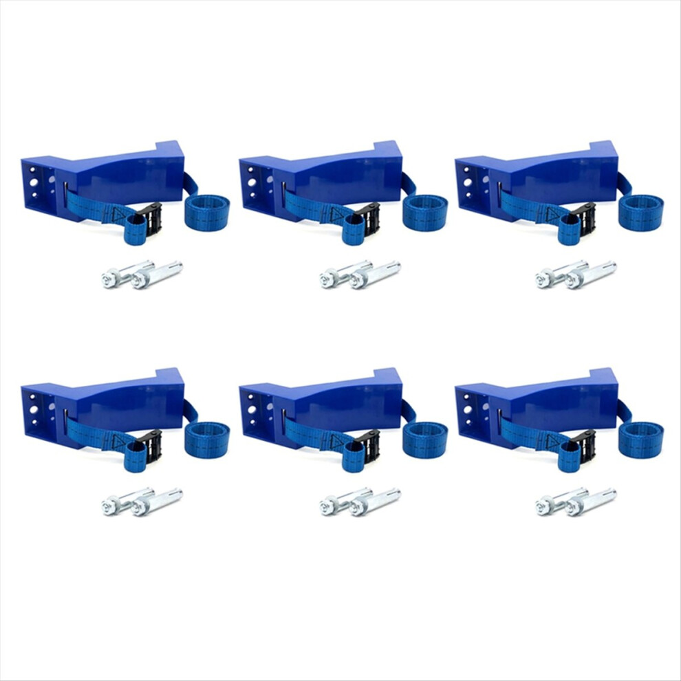 Cylinder Mounted Gas Bracket For Motorhome Rv Caravan, Blue 4853004647797
