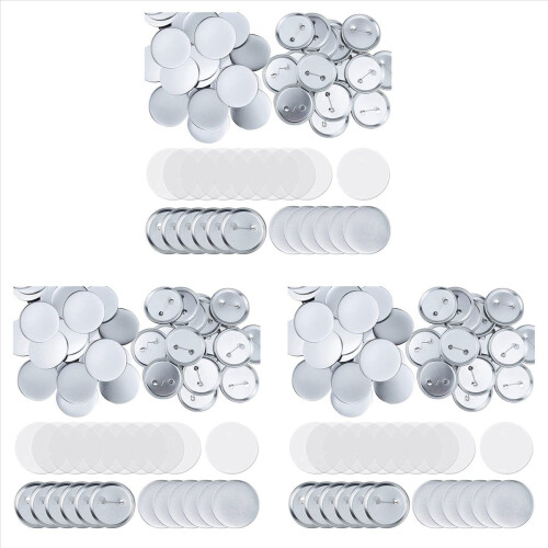 Blank Making Supplies 58mm Metal Button Badge Making Kits