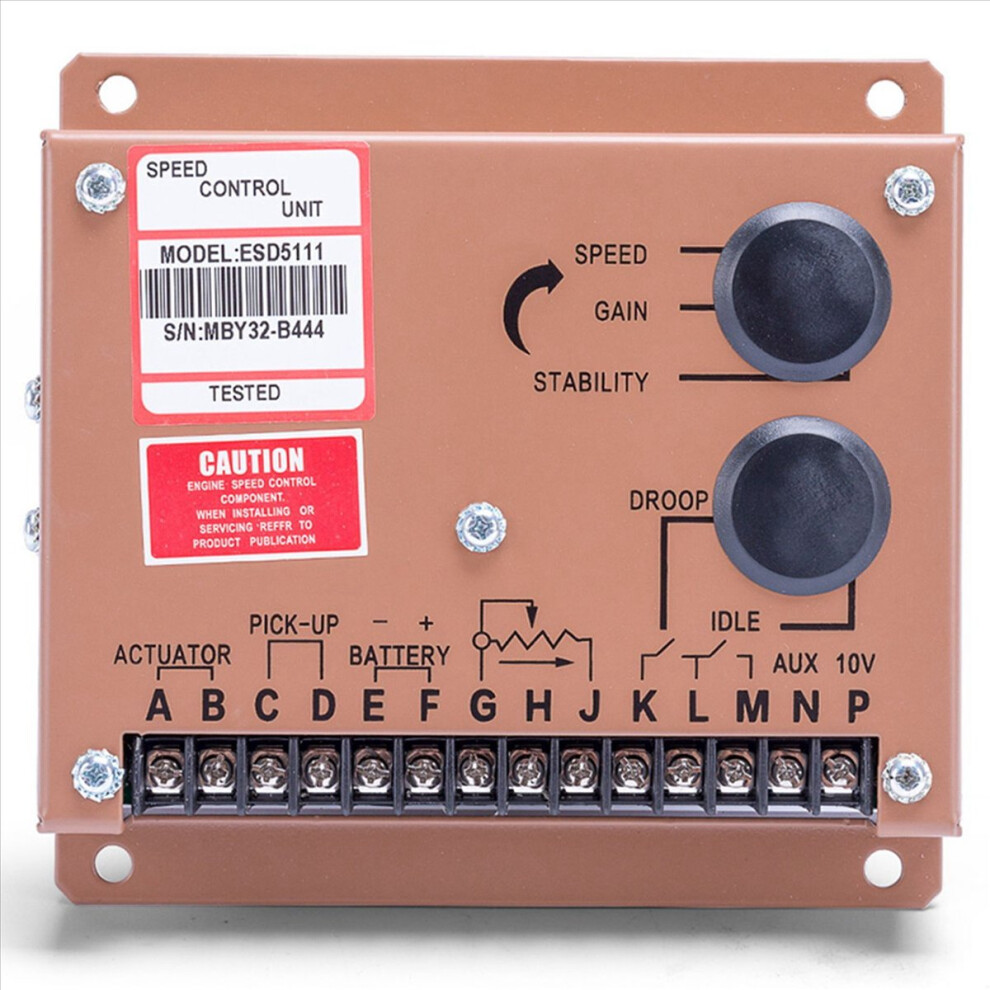 Engine Motor Speed Regulator Esd5111 Genset Adjustment Controller 4853004651664