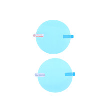 2Stk Auto Rückspiegel Folie Anti-Fog Anti-Glare Wasserabweisend Bunt