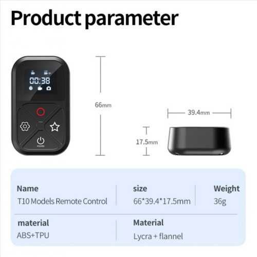 Telecomandă pentru Hero 10 9 8 Telecomandă pentru 10