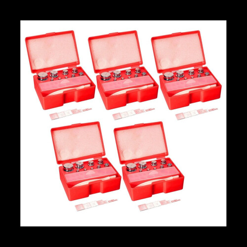 17x 10mg-100g M2 Σετ γραμμαρίων Ψηφιακή ζυγαριά ακριβείας βαθμονόμησης βάρους