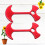 2Stk Camping Zeltpflock Aluminiumlegierung Rot Fishbone Hering 11