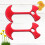 2Stk Camping Zeltpflock Aluminiumlegierung Rot Fishbone Hering 5