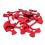 2Stk Camping Zeltpflock Aluminiumlegierung Rot Fishbone Hering 8