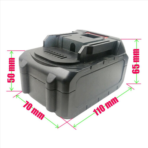 5x litiumjonbatterifodral för 18V, 10 hål (ingen original) 2