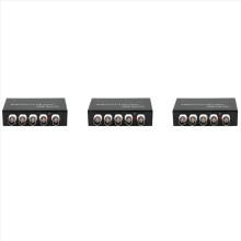 Signaal 1 in 4 Uit AHD/CVI/TVI Video Splitter HD Coaxiale Camera, Zwart
