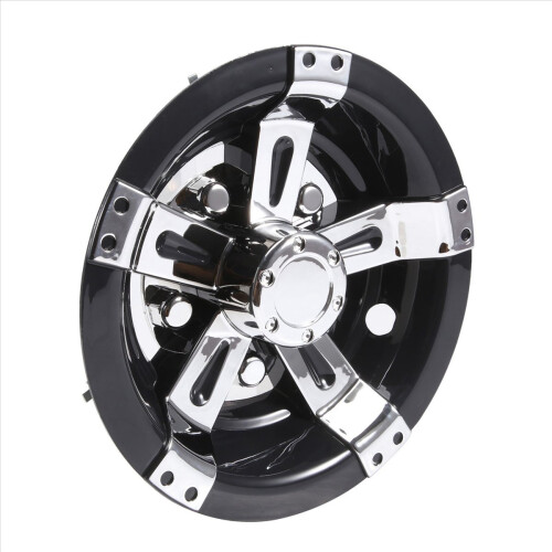 1 peça de capa de roda de carrinho de golfe de 8 polegadas, tampa de cubo com design de 5 raios 2