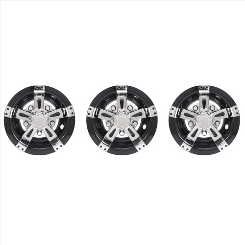 1 peça de capa de roda de carrinho de golfe de 8 polegadas, tampa de cubo com design de 5 raios
