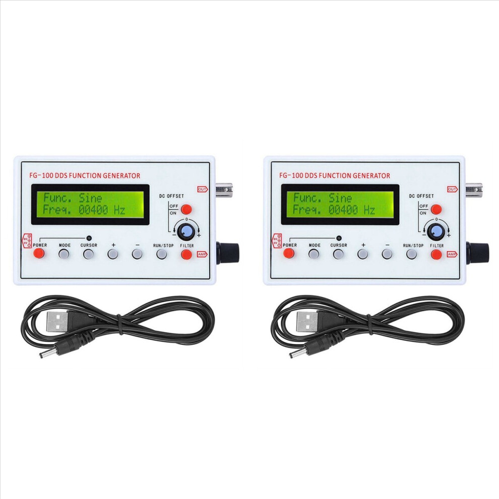 Fg-100 Dds Function Signal Generator Frequency Counter 1Hz - 500Khz 4853004658847