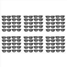 60 gafas 3D pasivas polarizadas para pantalla Cinema IMIX