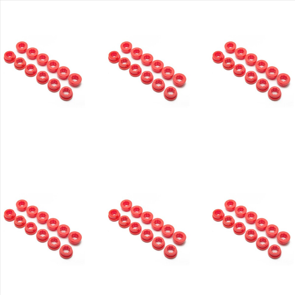72Pcs/Lot Replacement Bushings For 88-05 Ek Eg Es Red 4853004664039