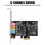 Κάρτα ήχου PCIe 5.1, κάρτα PCI Express Surround, στερεοφωνικός ήχος 3D 7
