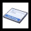 Profesjonelt 16 GB Compact Flash-minnekort (hvitt og blått) 4