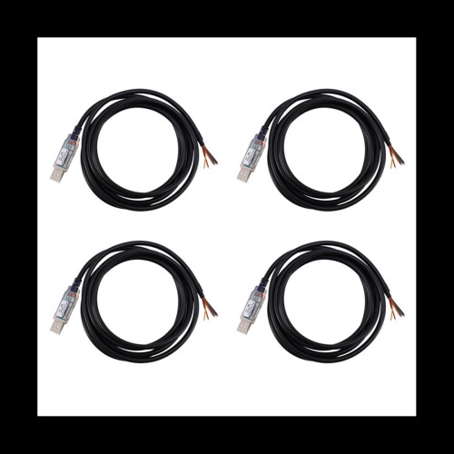 4X 1.8M μακρύ άκρο καλωδίου, καλώδιο USB-Rs485-We-1800-Bt, σειριακή σύνδεση USB σε Rs485
