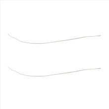 Alambre de 0,3 mm, utilizado para experimentos de investigación científica.