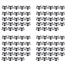 Kunststof elektronische omheiningsdraadspanner voor vee (24 stuks)