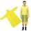 Wimperntusche Einweg Regenjacke Mantel Poncho Mann 8