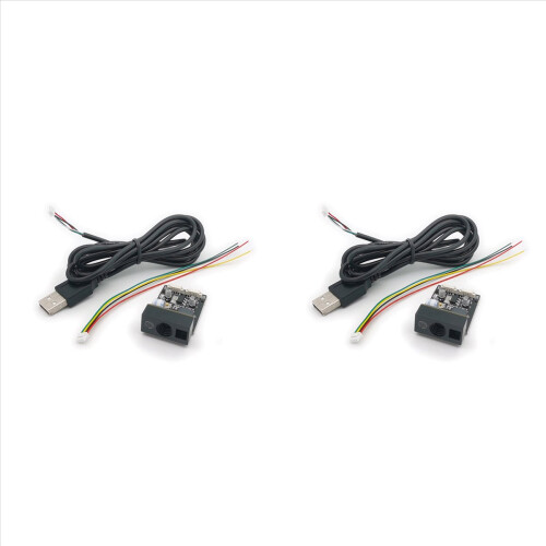 Leitor de código de barras GM865 1D 2D USB TTL Módulo de código QR CMOS, lente próxima