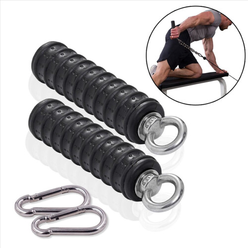 2Pcs Push Down Single Gym Griff Trizeps Stärke Pull Up Handgriffe 1