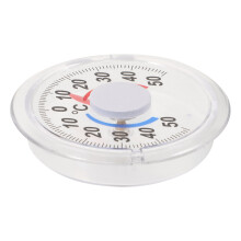 3Stk Silber Indoor Thermometer Mit Holzeinfassung Für Haus Schule Büro