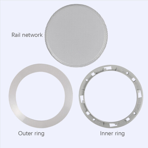 20X Ceiling Speaker Grille, 4-Inch Embedded Speaker Grille(Silver) 1