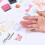 7 Pieces Clear Stamp Blocks, Acrylic Stamping Blocks Tools Set 5