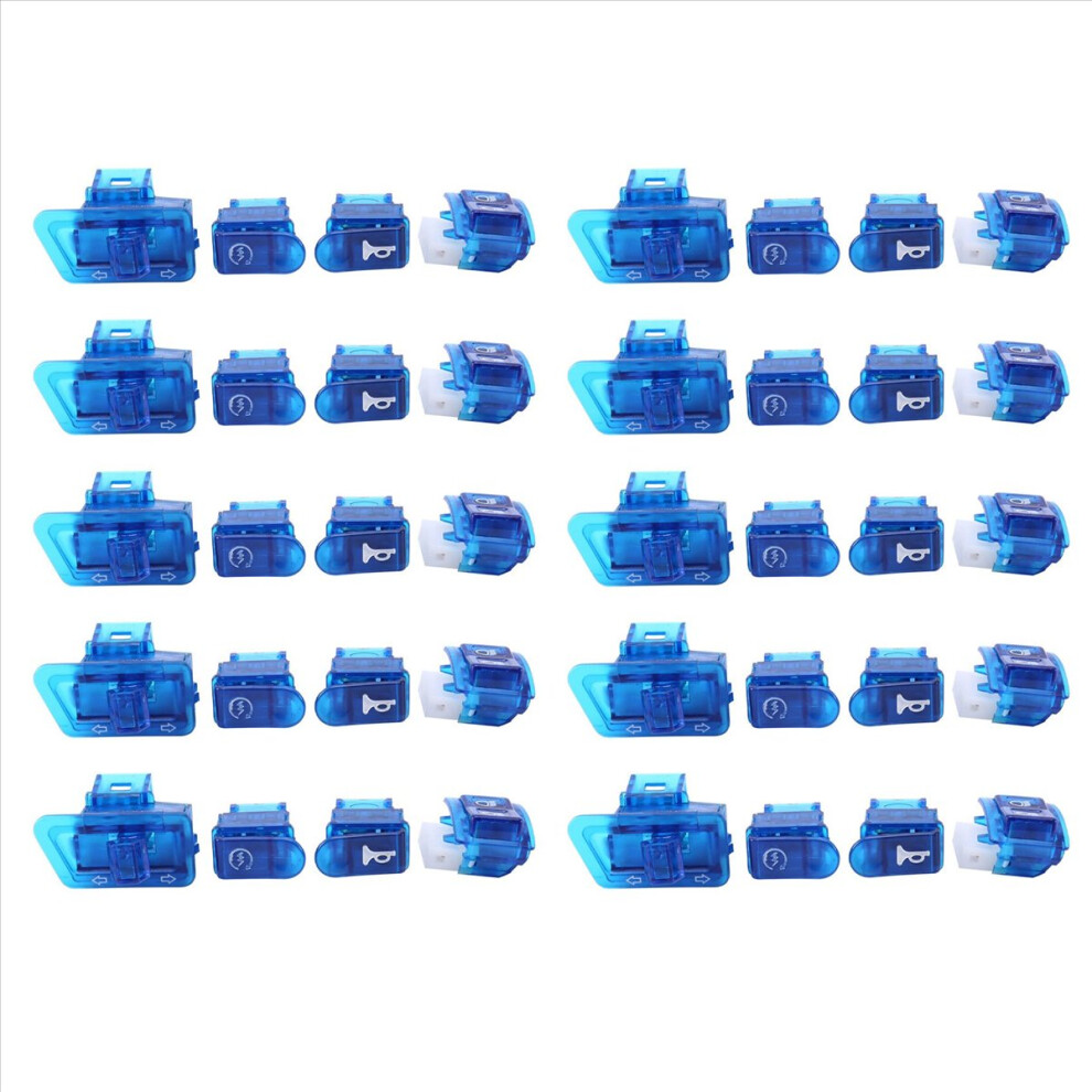 Motorcycle Horn Switch For Af27 Af28 Af34 Af35 Blue 4853004673598