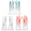 Raindrops Suction Hotel Gloves Work Palm Width 8.8cm 1