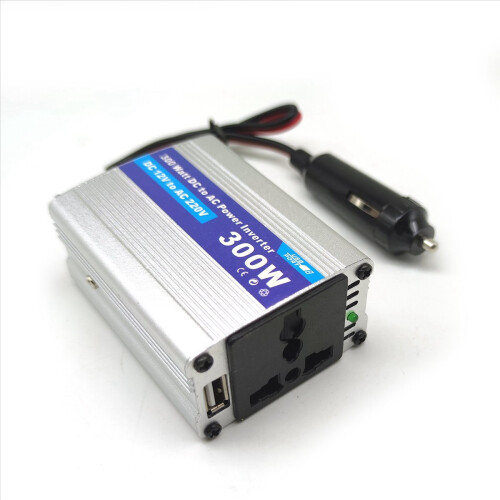 Bilstrømomformer 300W omformer 12V 220V omformer 2