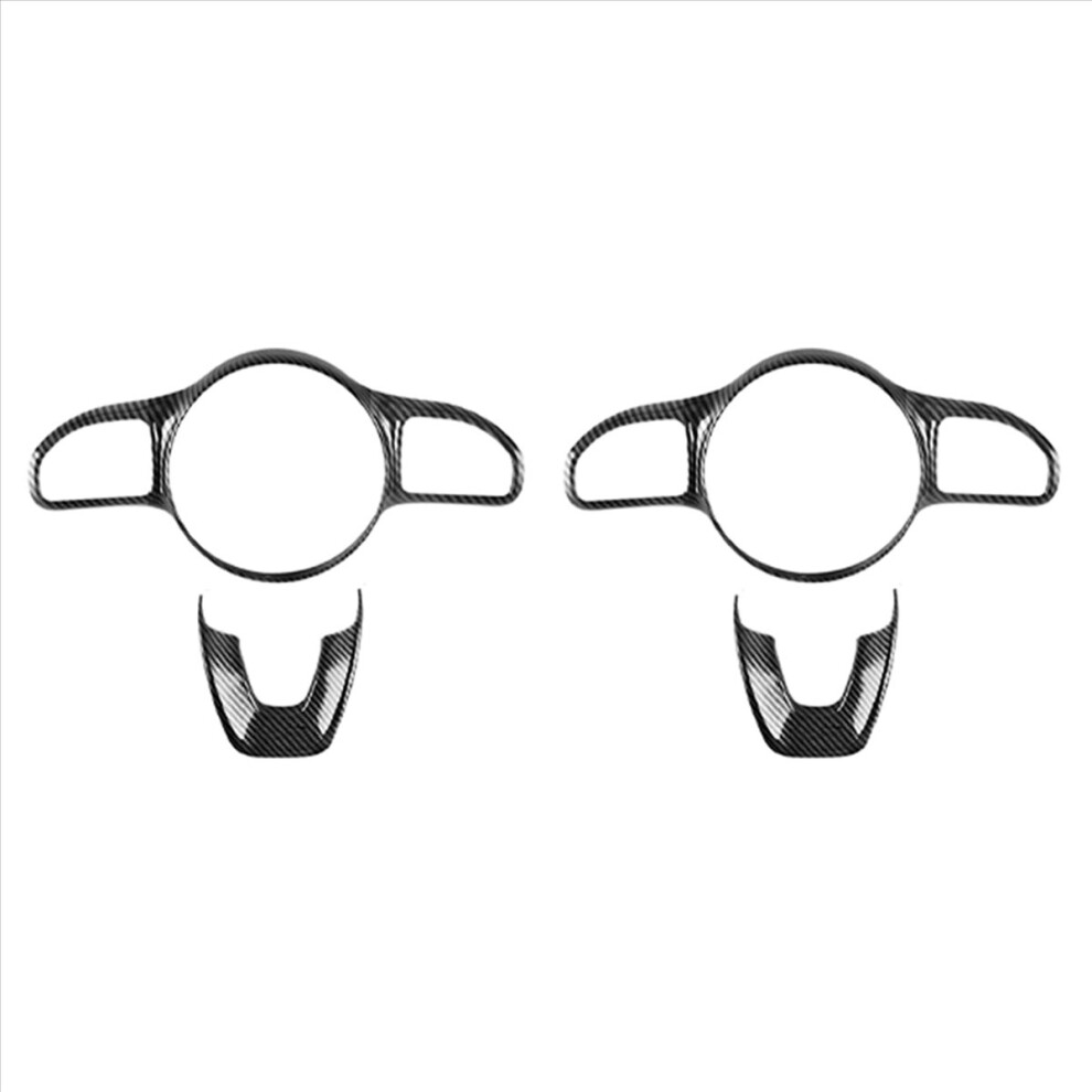 2Pc Steering Wheel Button Frame Sticker Trim For W177 W205 19-20 4853004674892