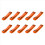 10X for pulsbrystbelte elastisk stropp for 1