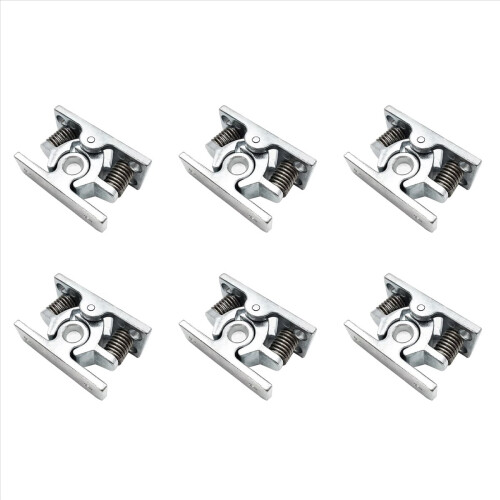 1Pcs Spring Loaded Door Easy Lock Stop Catch Release Clamp (Mp-4)