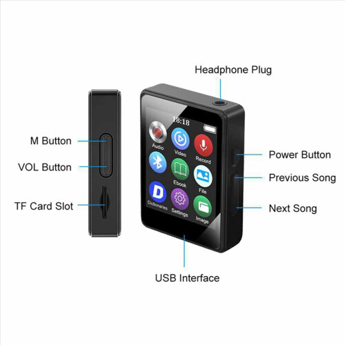 Clip Mini Student Portable Sport Music Player Mp4 Player 2