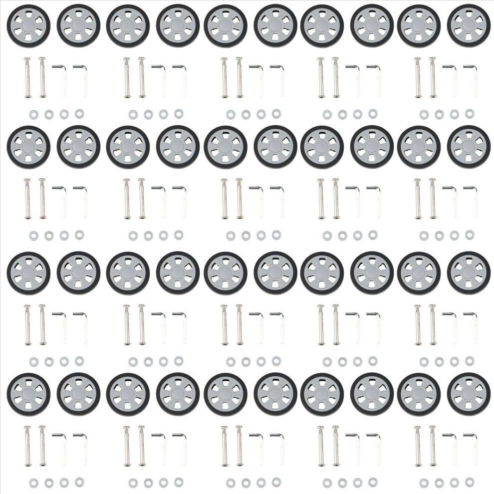 Aircraft Suitcase Pulley Rollers Mute Wheel Parts Repair 60X12mm-image-OPC-PHTNX2M-NEW