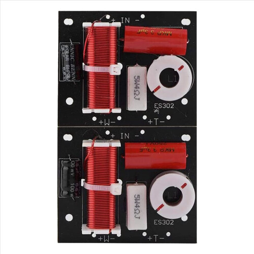 2Pcs Lautsprecher Frequenz Teiler 2 Einheit Hallo-fi Soundshelf Crossover 2