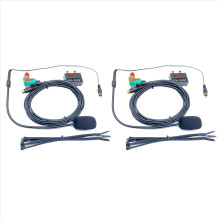2X Finger PTT 8 Pin Hands-Free Microphone for IC2200H Radio