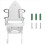 Iron Board Hanger Wall Electric Iron Holder with Removable Hooks -2 2
