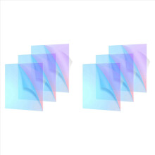 Colored Translucent Acrylic Board,8 x 12 Inch(3 Pack,2.6mm Thick)