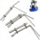 3 PCS Hydraulic U-Cup Seal Twistor Installation Tool Kit 5