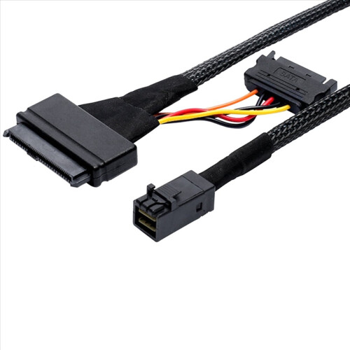 Καλώδιο τροφοδοσίας Mini SAS SFF8643 U.2 σε 8639+15PIN 2