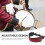 Percussion Drum Belt Strap Robust Nylon Verstellbar Bunt 8