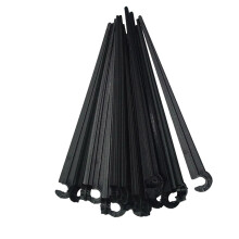 100Stk Gartenstab Fixierstab Für Tropfrohr Schwarz, Bewässerungsclip