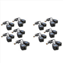 5 paia di ricetrasmettitori CCTV Coassiali BNC Video Power Balun