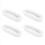 50mm 50Yards Flat Stiff Plain Mesh Braid For Sewing Accessories-White 1